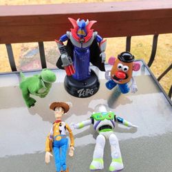 Pixar Disney Toy Story Toy And Plush Lot