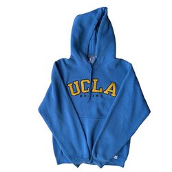 Vintage Russell Athletic Blue UCLA Hoodie Sweatshirt Small