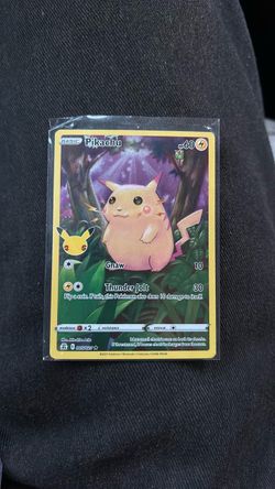 Pokémon fat Pikachu Holo Card 005/025