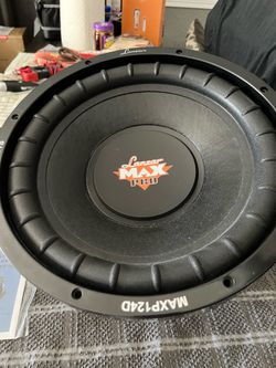 Lanzar MAXP124D   12in. Car Subwoofer