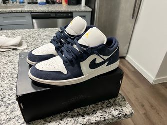 Air Jordan 1 Low  “OBSIDIAN SUEDE”