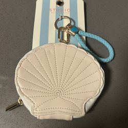 NEW Shell Bag Charm & Zip Purse