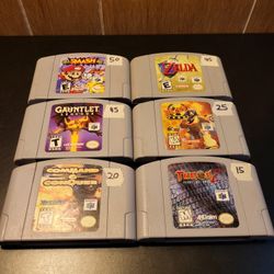 Nintendo 64 Games N64