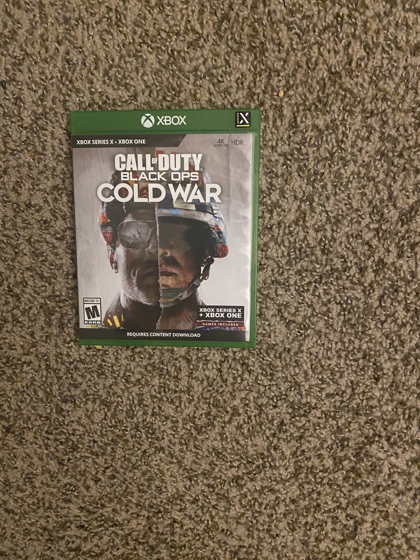 Call of duty Cold war for Xbox one/Xbox series cross gen