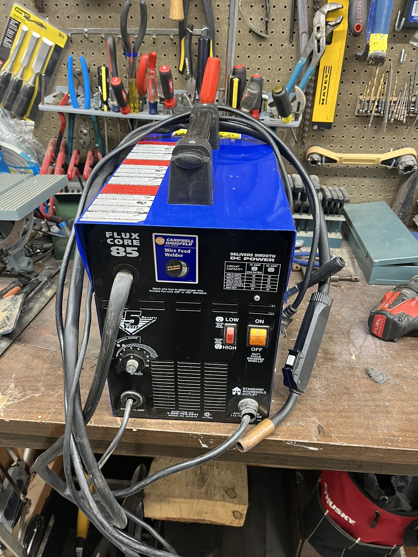 CH Flux Core 85 Mig Welder