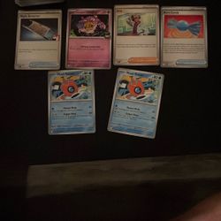 6 English Pokemon Cards - Listed Price Is Real Price