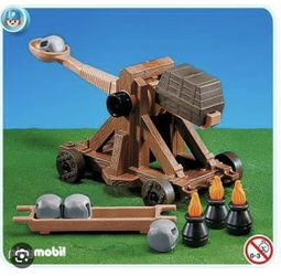NEW!!!! Giant Playmobil Catapult Unopend