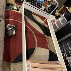 Twin size frame with slats