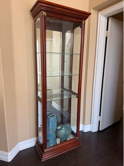Lighted Curio Cabinet