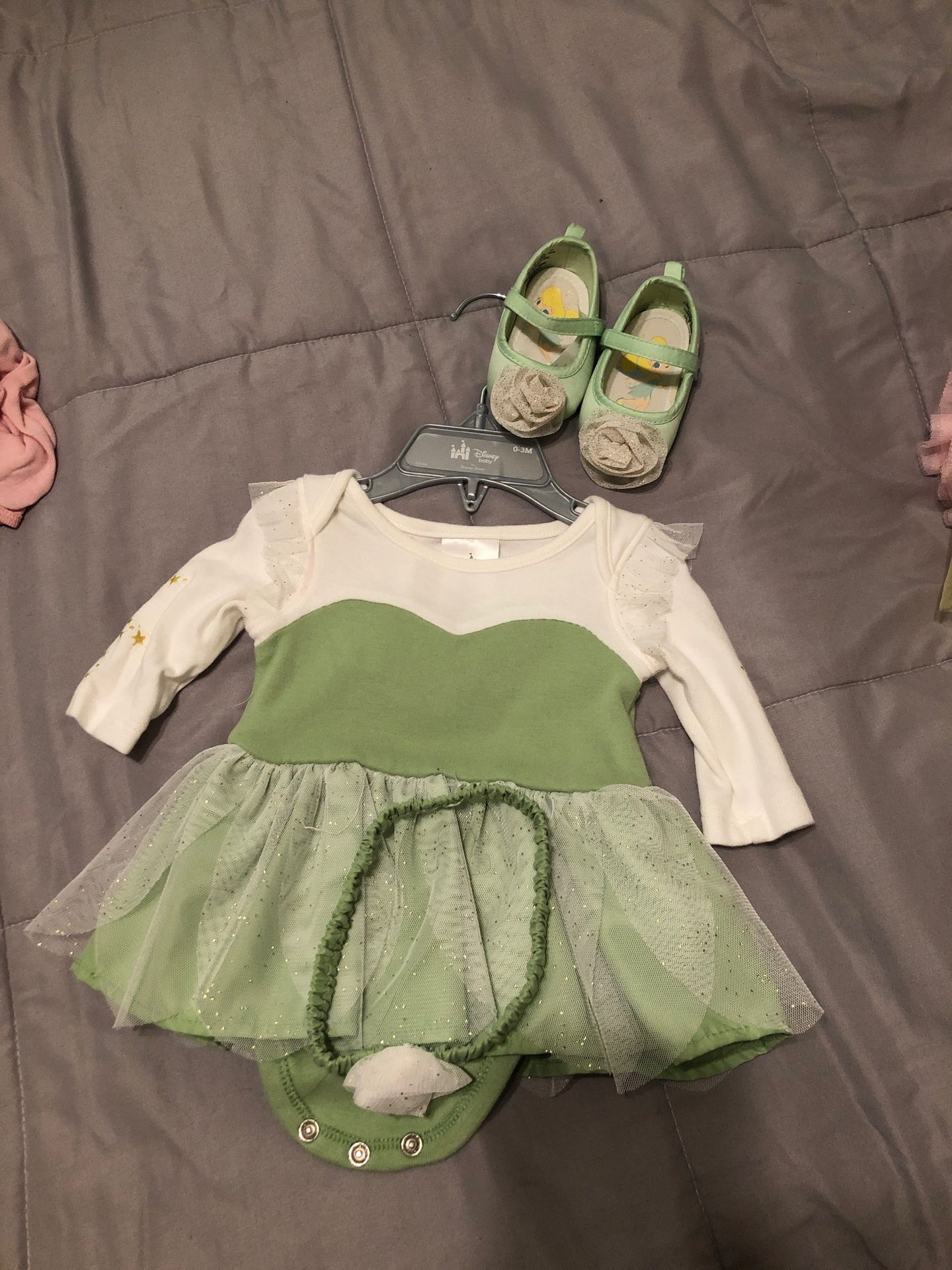 0-3mth tinkerbell costume.
