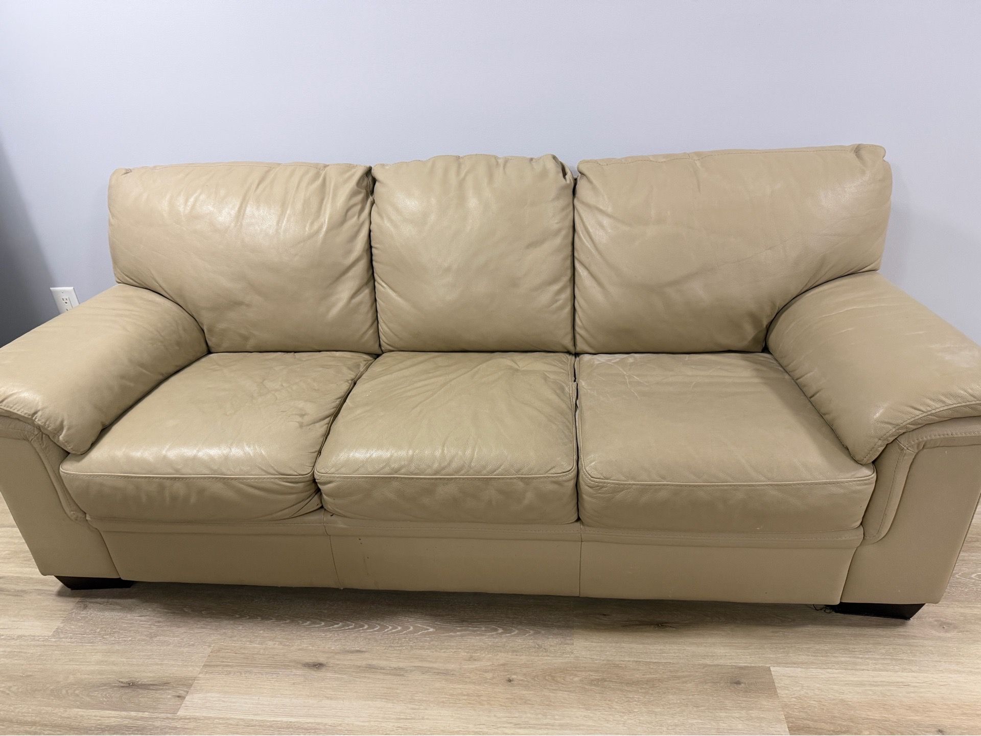 Leather sofa
