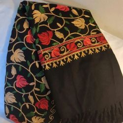 Pashmina Kashmiri Embroidery Wool Shawl 