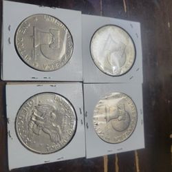 Ike Dollars Set Of 4