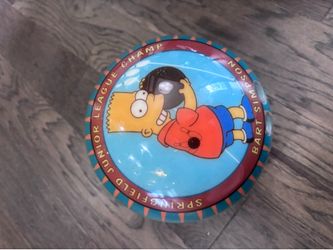 Bart Simpson bowling ball