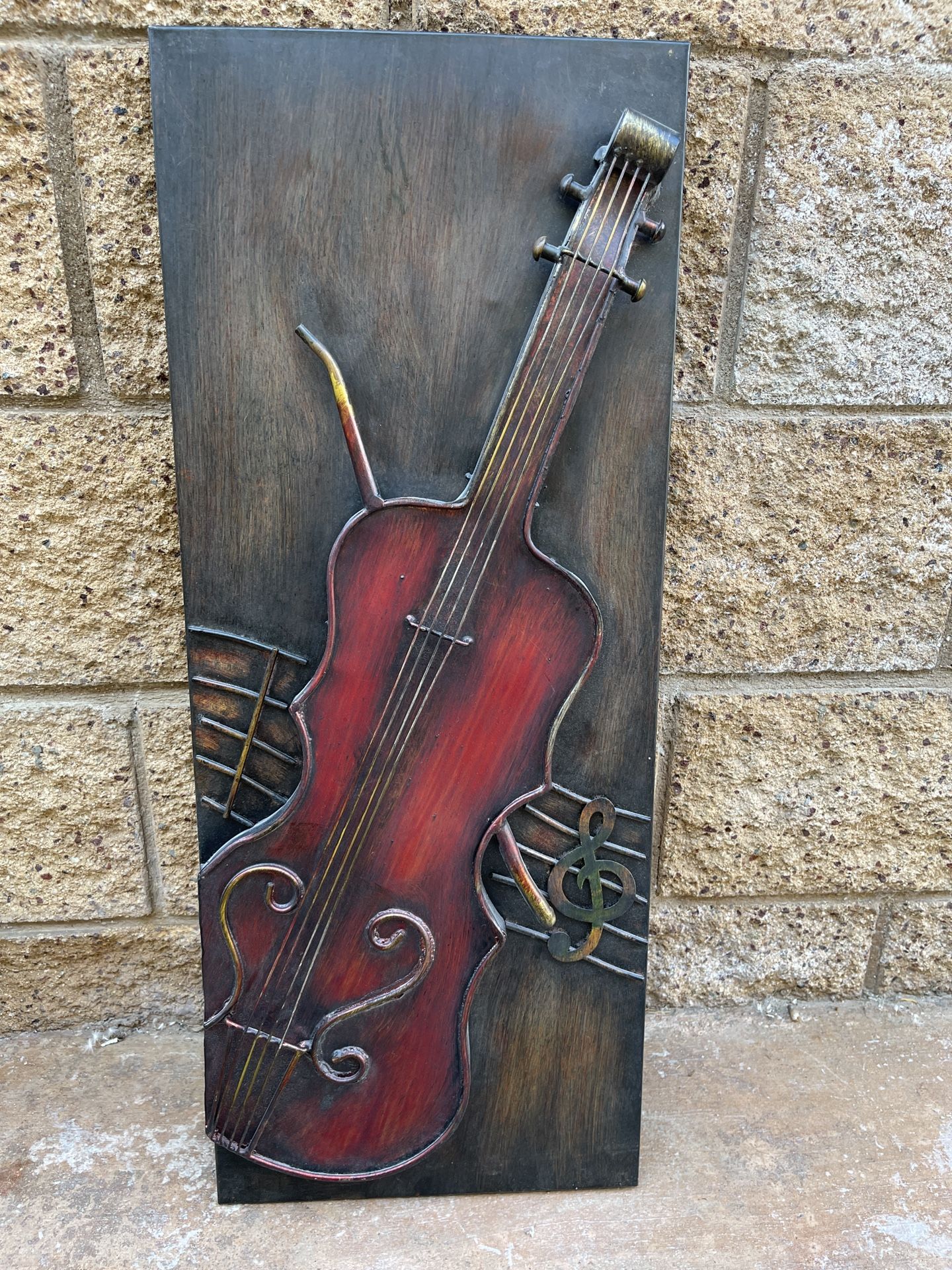 Metal Instruments Wall Decoration