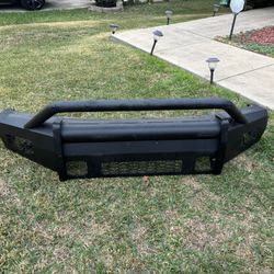 oad Armor VAQUERO FRONT NON-WINCH BUMPER PRE-RUNNER GUARD - TEXTURE BLACK 2015-2017 FORD F-150