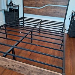 Full Size bed Frame and Mattress