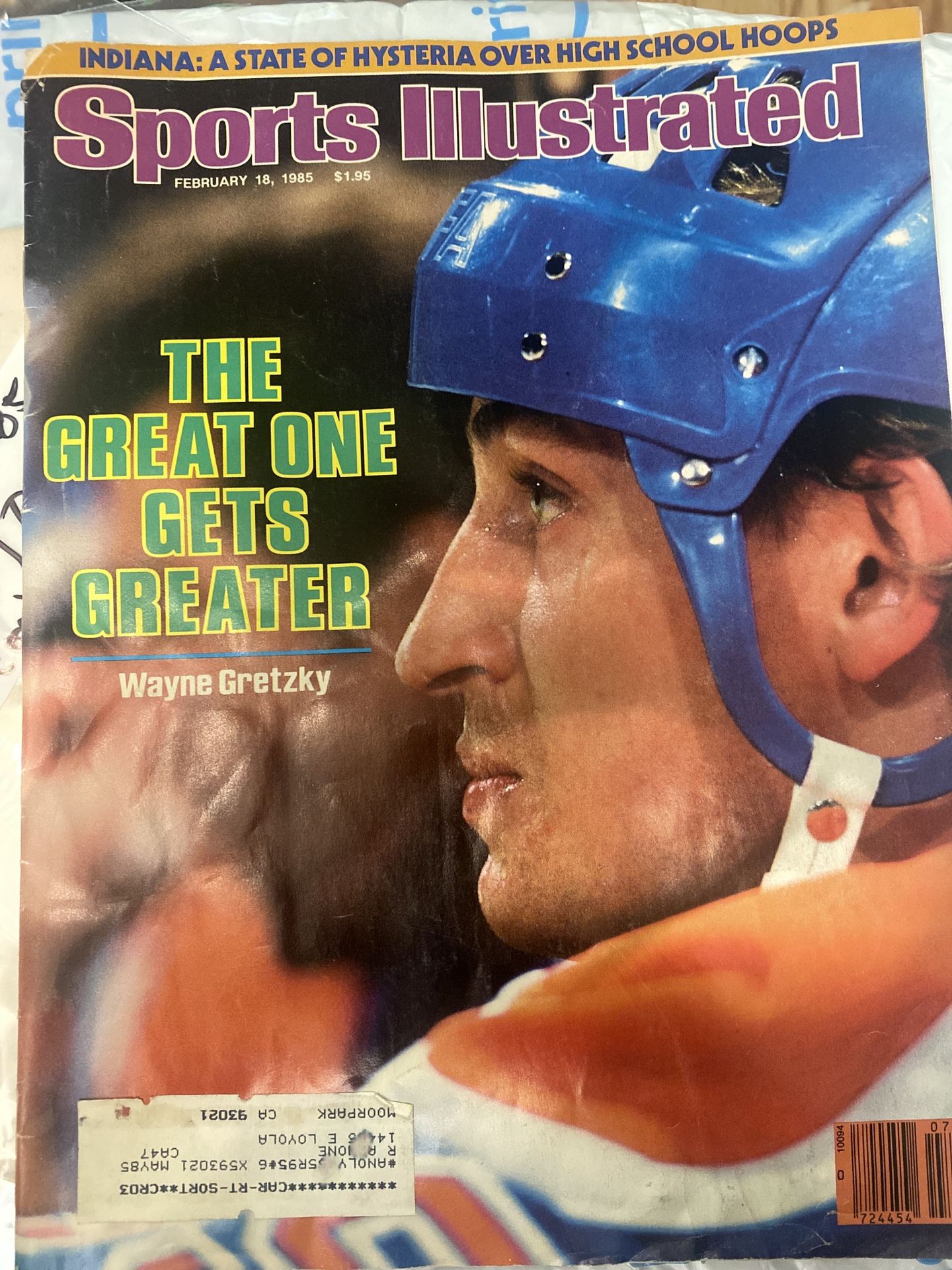 1985 sports illustrated magazine