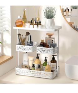 All new bathroom counter organizer 3 tiers