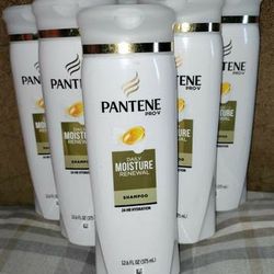 (6) Pantene Pro V Daily Moisture Renewal Shampoo! 12.6 oz. Per bottle!