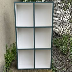 6 Cube Storage Organizer - Bookshelf