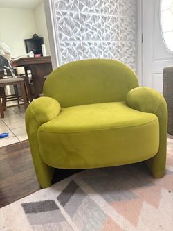 SEYNAR Modern Glam Velvet Thickened Seat Cushion Accent Chair