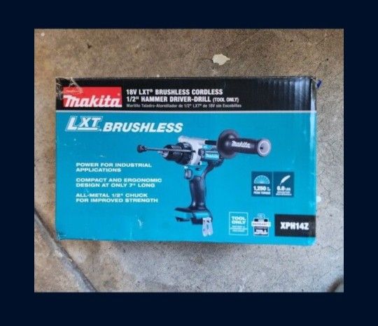 Xph14 Makita Drill Only New Nuevo