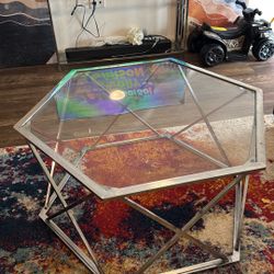 Large Table with 2 End Tables 