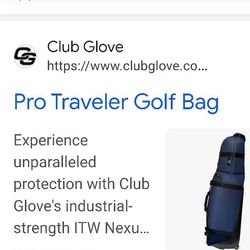 #1 Golf Travel Bag Club Glove  ..Fathers Day!!