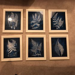9x12 Framed Etchings