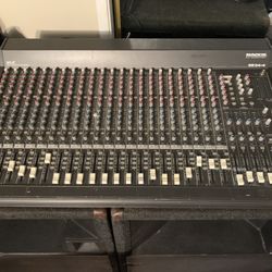 Mackie 24 Track Mixing Board W Cover 