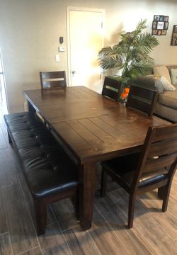 Ashley’s dining table