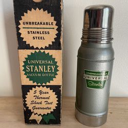 STANLEY THERMOS VINTAGE WITH ORIGINAL BOX