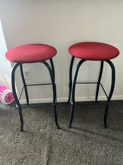 Red Barstools 