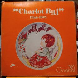 Christmas Plates Charlot Byj: Goebel