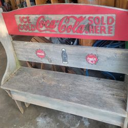 Coca Cola Bench