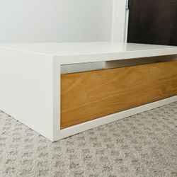 Modern Wood Floating Nightstands Shelves