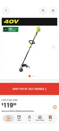 Ryobi trimmer