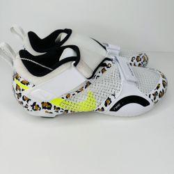 New Nike SuperRep Women's Size 7.5 Cycling Shoes White Leopard Free Shipping  Brand new without original box  100% authentic  Fast shipping 