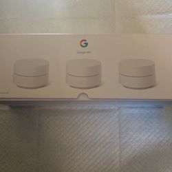 Google Wifi 3 Pack Up To 4.500 Sguare Feet 