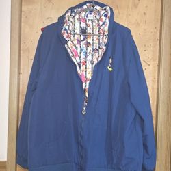 Disney Women's Blue Windbreaker