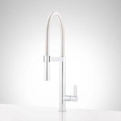 Signatures Hardware 449244 Ocala 1.8 GPM Single Hole Pre-Rinse Pull Out Kitchen Faucet