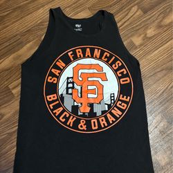 Shaka Wear * Men’s Black & Orange SF Giants Tank Top * Large.
