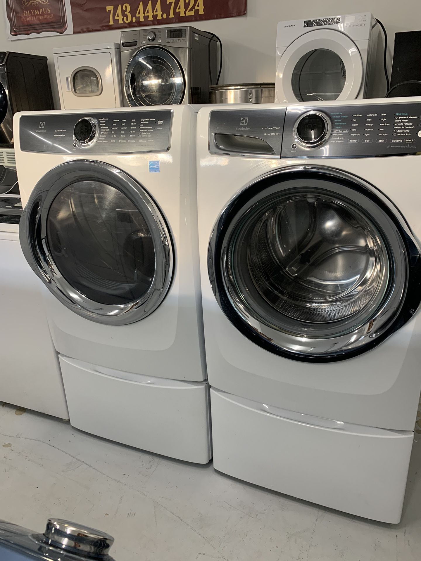 WASHER AND DRYER