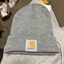 Brand new gray carhartt beanie 