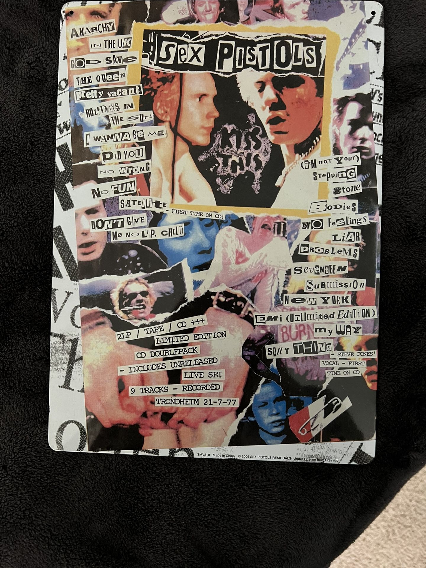 SEX PILOTS TIN SIGN