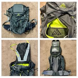 *NEW* Gregory Deva 70L GZ - Solar Panel, Rain Cover, Day Pack 