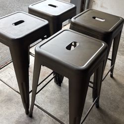 Four UrbanMod Barstools 