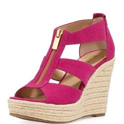Pink Michael Kors Wedges 🌸