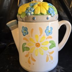 Ceramic Pot Decorative  10x9 Inch